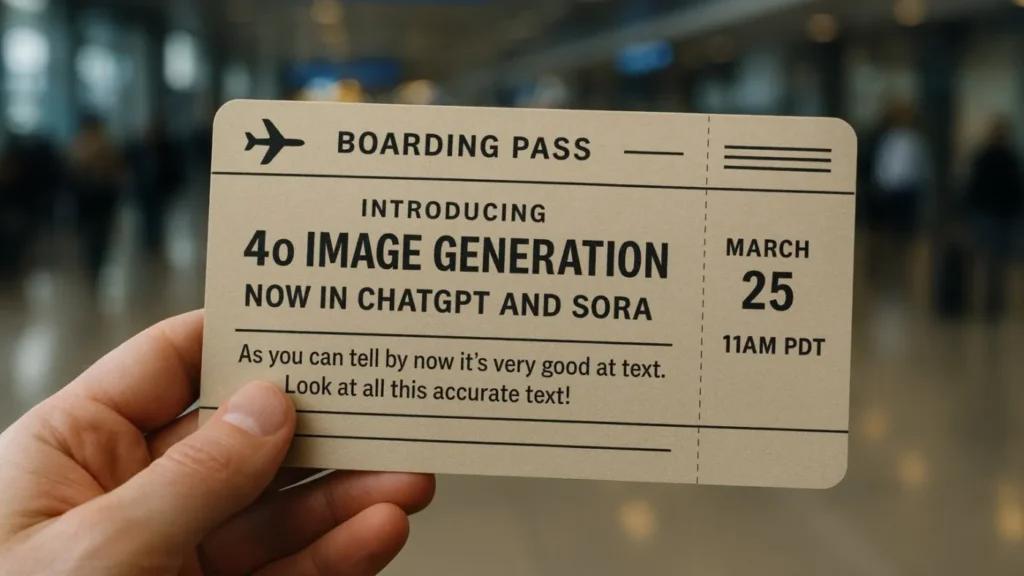 GPT-4o Image Generation: Features ,Applications & Limitations