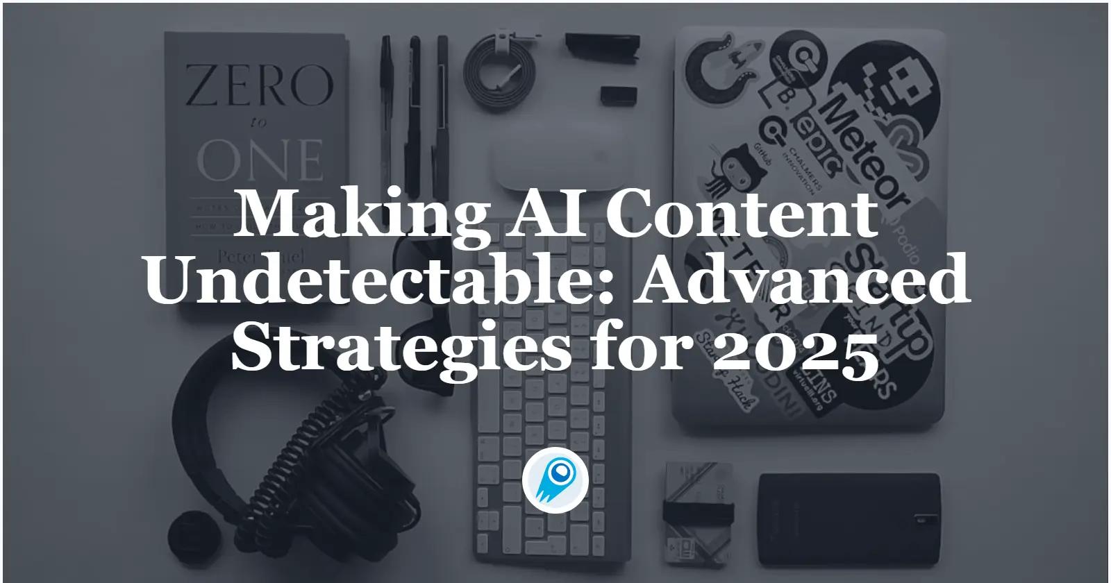 Cómo hacer que el contenido de IA sea indetectable: estrategias avanzadas para 2025