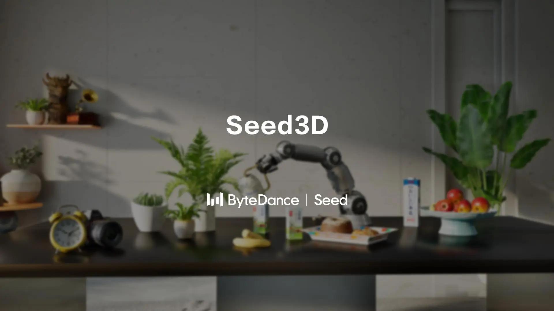 ByteDance lanza Seed3D 1.0: ¿Qué aportará a la generación de activos 3D?