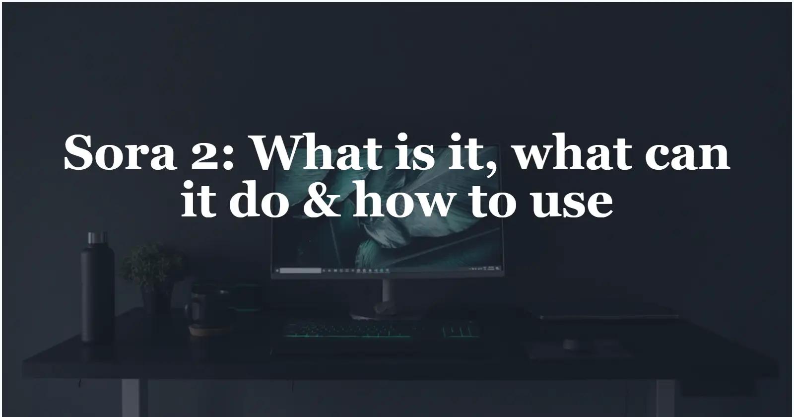 Sora 2: What is it, what can it do & how to use