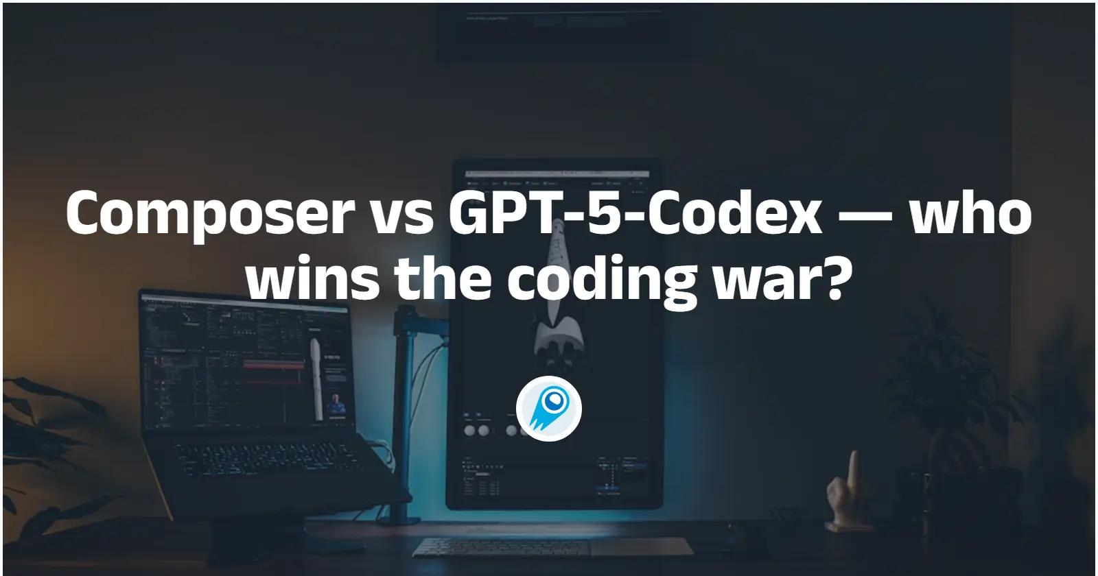Composer vs GPT-5-Codex — who wins the coding war?